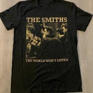 The Smiths The World Wont Listen Album Retro Music Fan T-Shirt